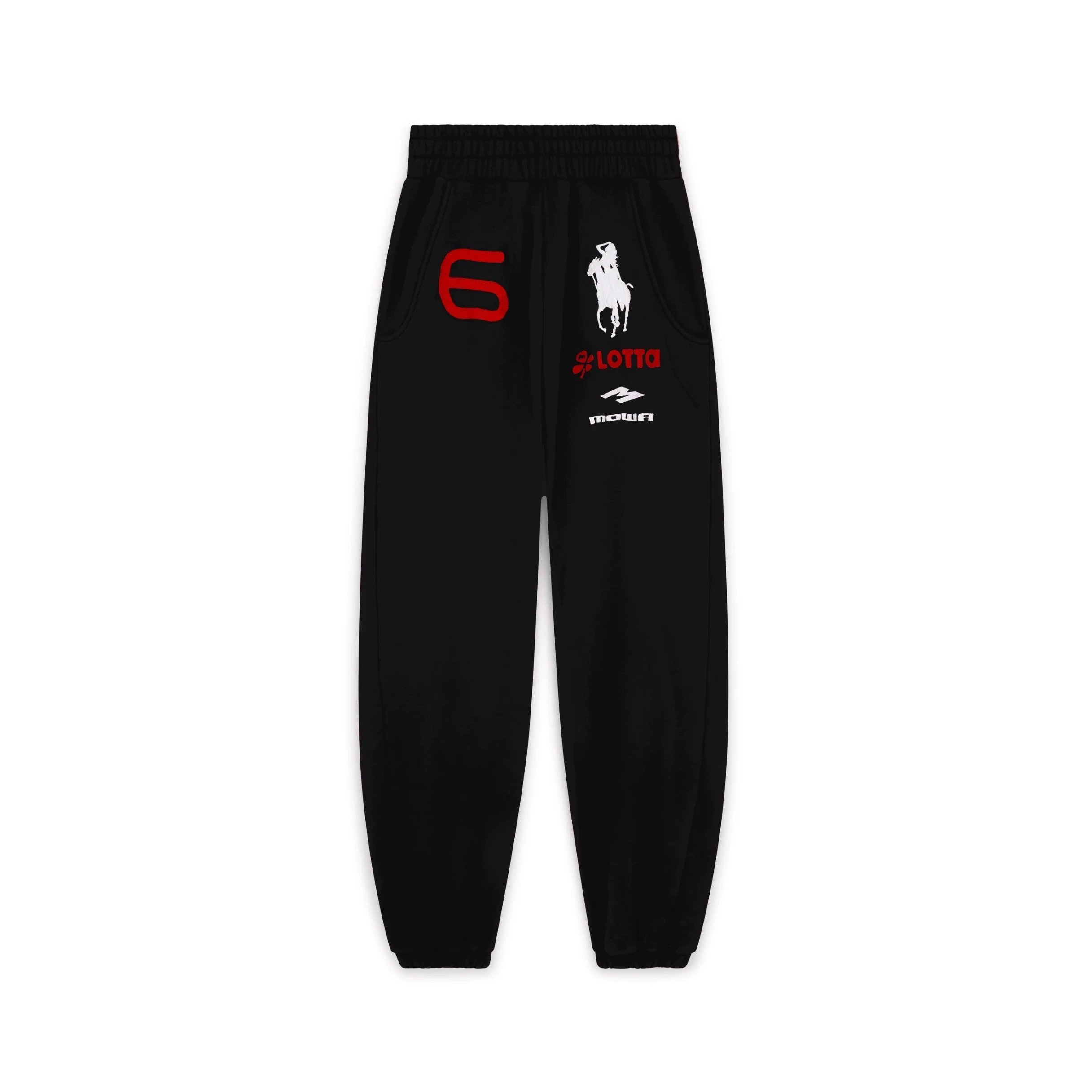 Lotto x MOWA Racing Sweatpants Black