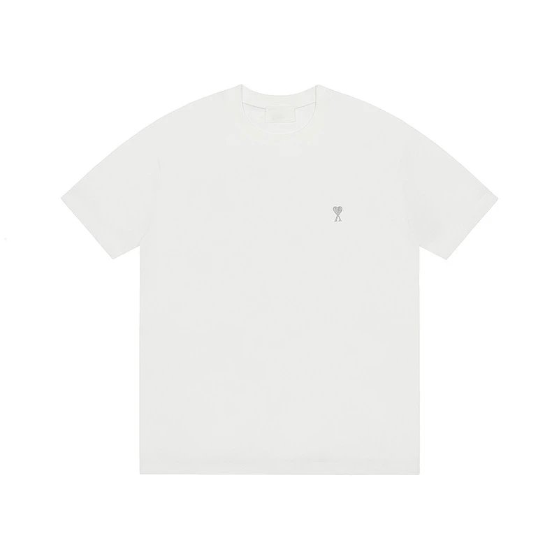 Unisex Pure Cotton Crew Neck Casual T-Shirt