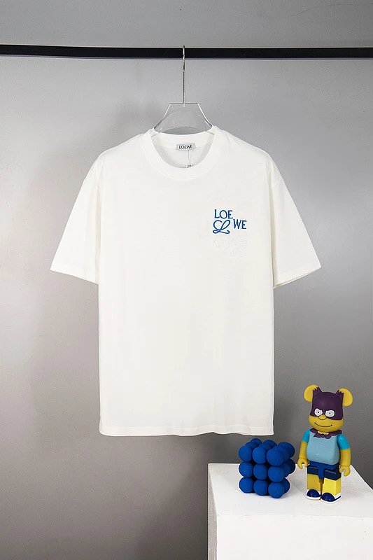 LOEWE Men's Loose Fit Crew Neck T-Shirt