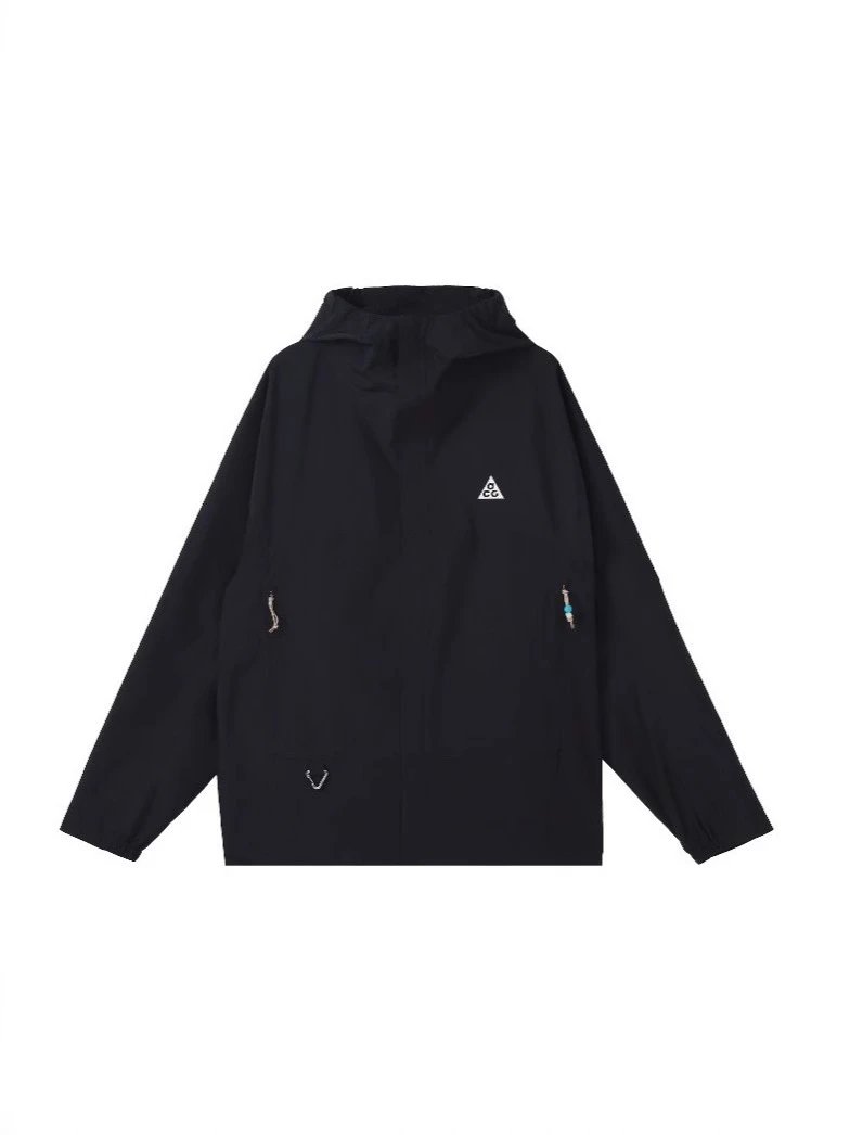 Nike ACG Black Rainproof Hooded Jacket