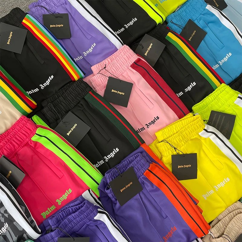Palm Angels Track Shorts Multicolor Sporty