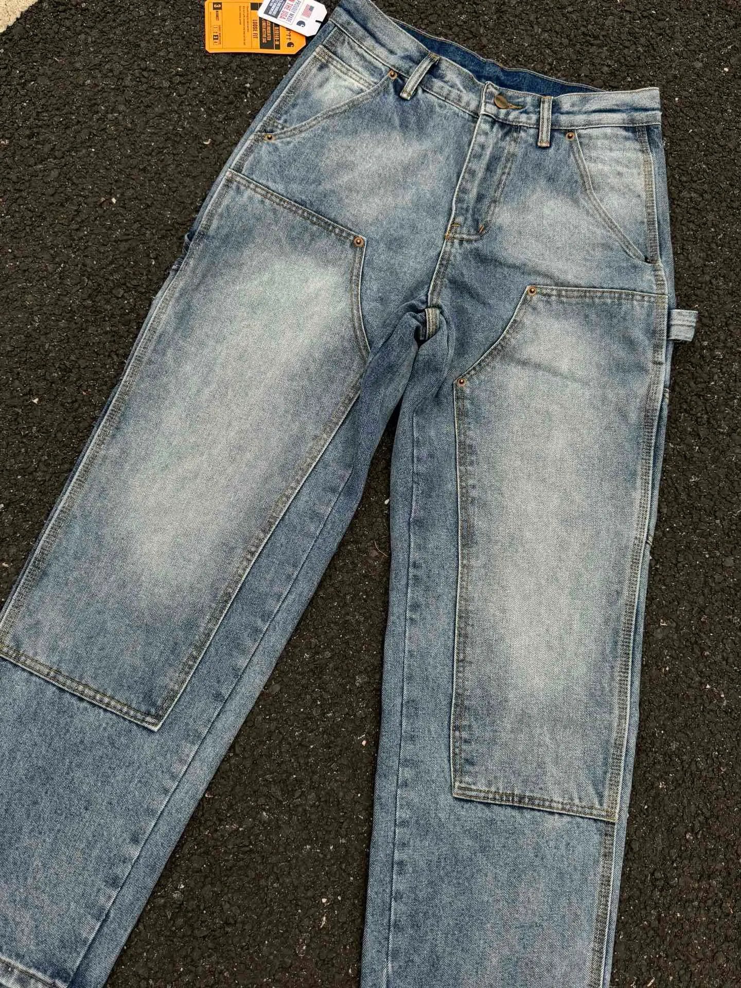 Workwear Distressed Jeans