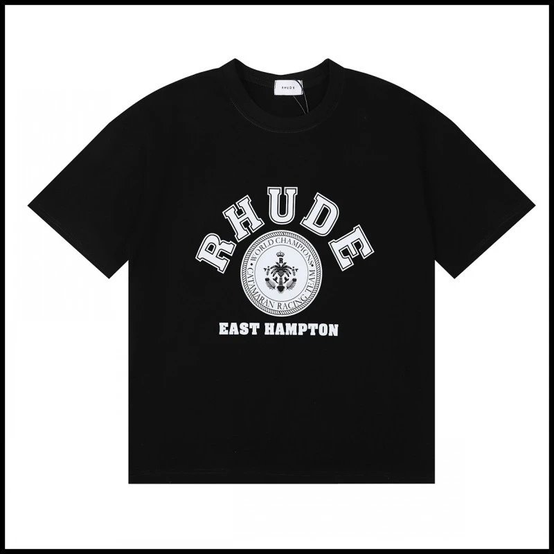 Rhude McLaren White Graphic T-Shirt