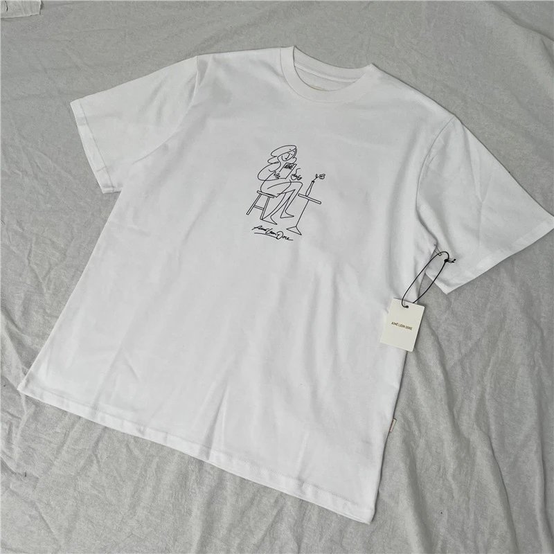 Leon Dore Green Script Logo Graphic T-Shirt
