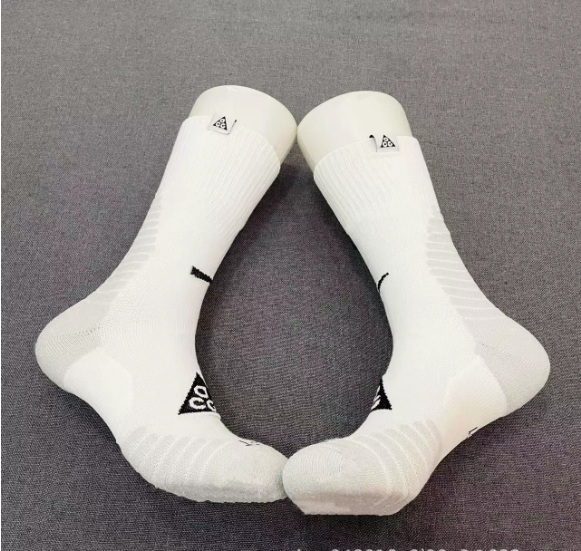 Neon Yellow Performance Crew Socks