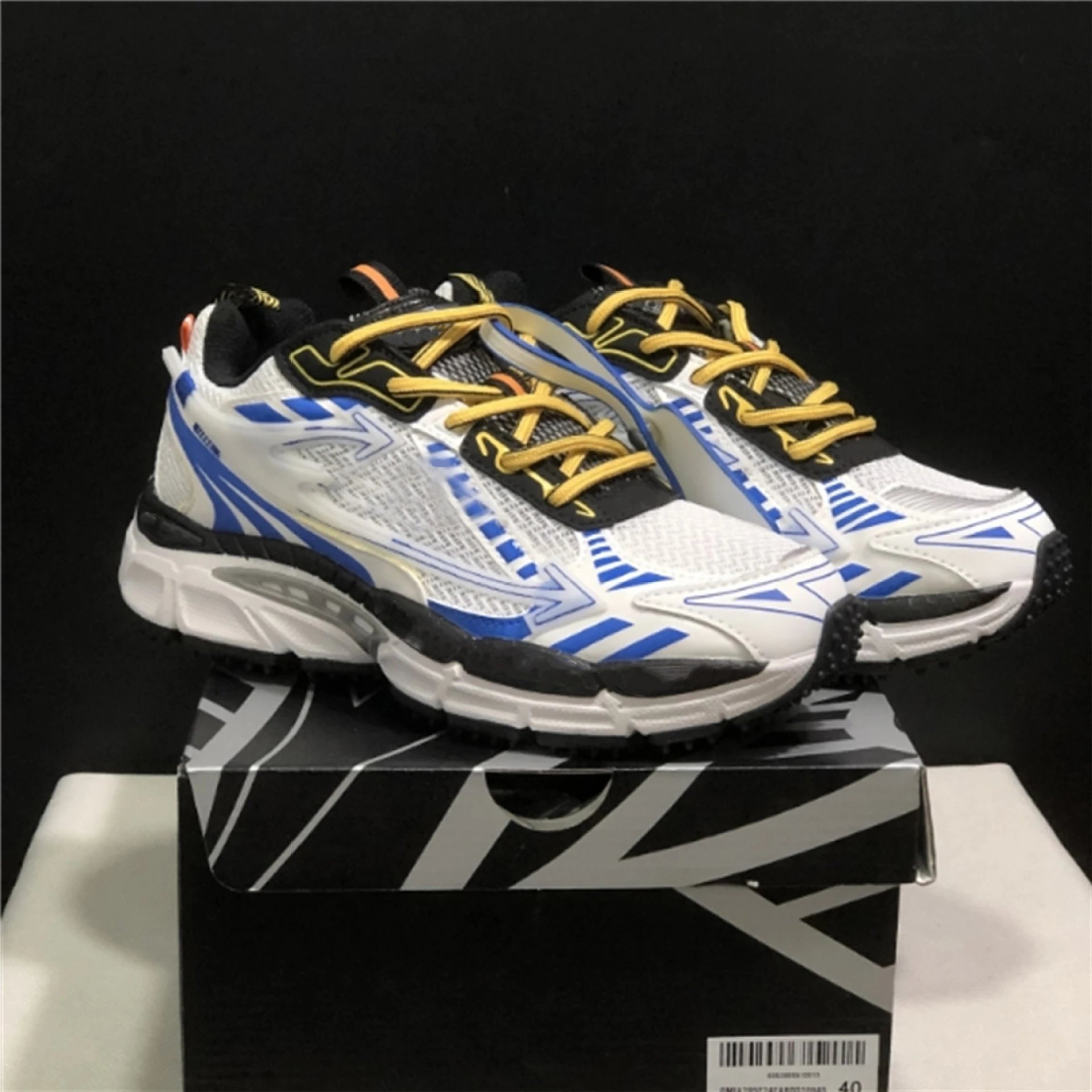 Mizuno Wave Prophecy Black White Grey Running Sneakers