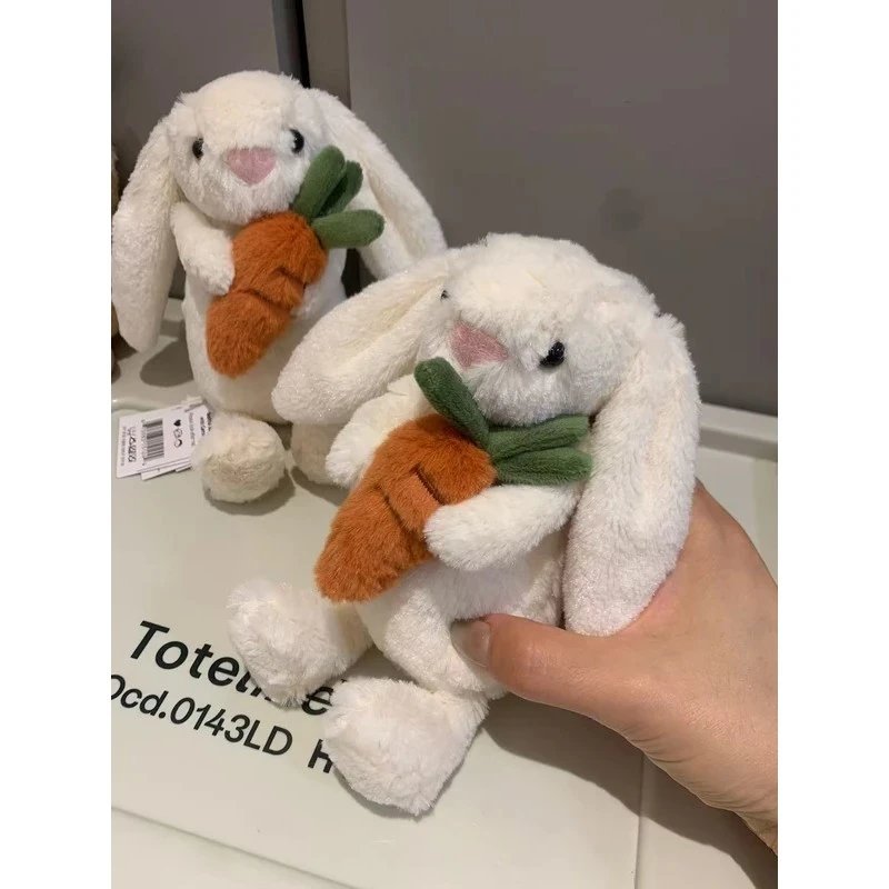 Jellycat Bashful Bunny White Plush Stuffed Animal