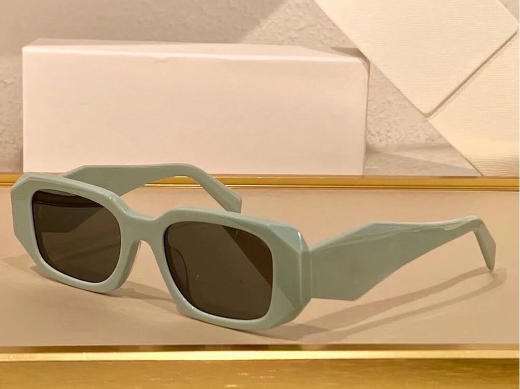 Acetate Square Frame Sunglasses Tortoiseshell Blue Mint Black White Beige Retro