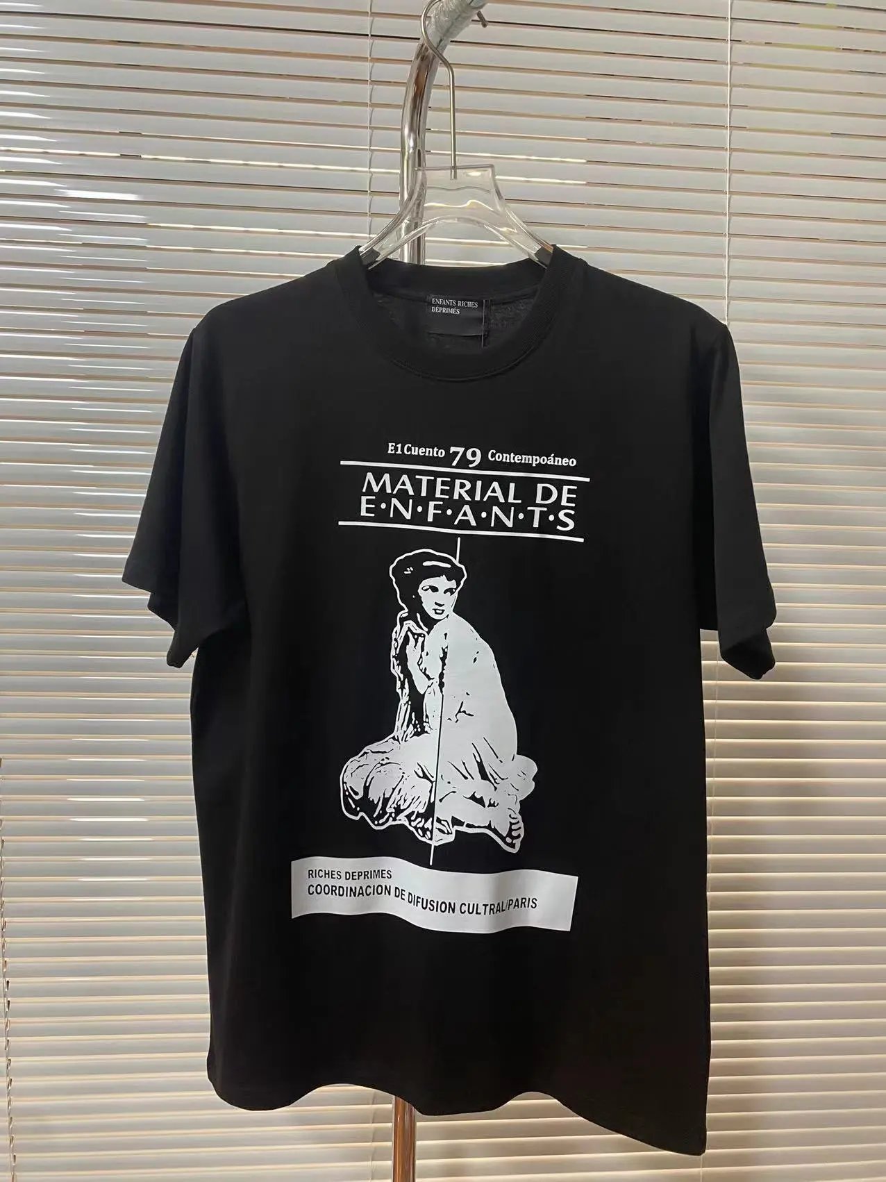 Enfants Riches Deprimes Graphic Print Black Statement T-Shirt