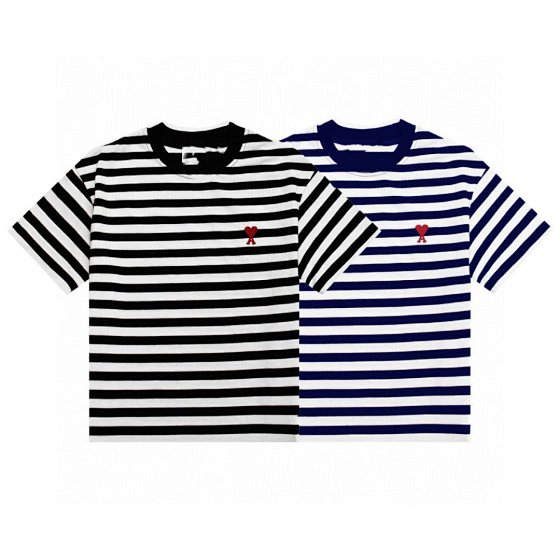 Crew neck short-sleeved T-shirt