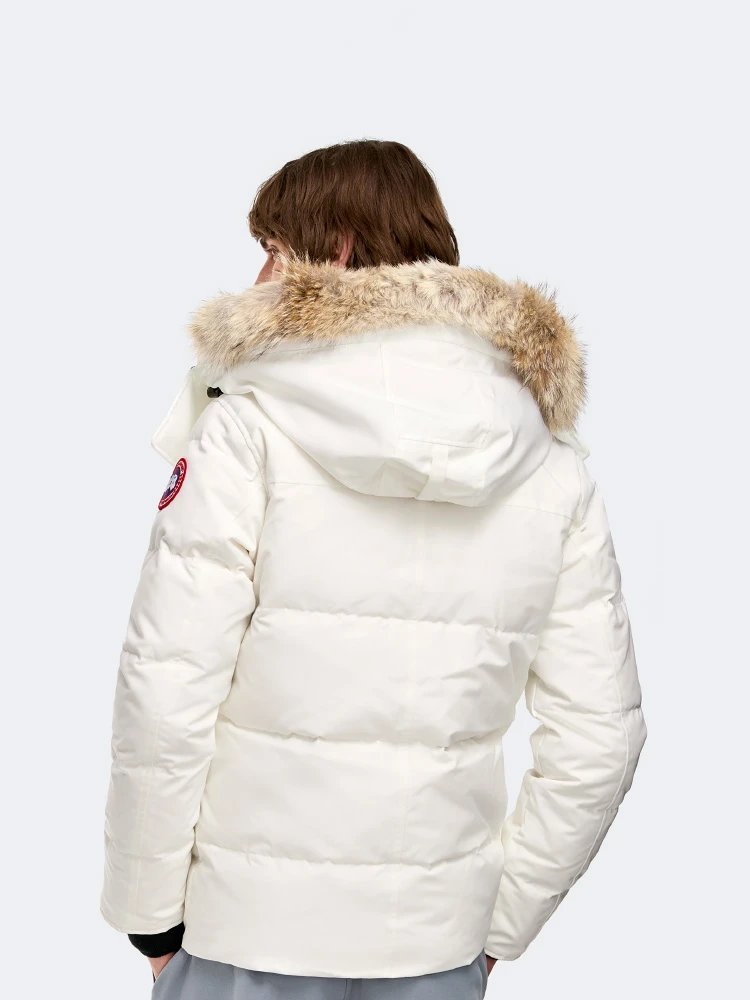 Canada Goose Expedition White Puffer Jacket