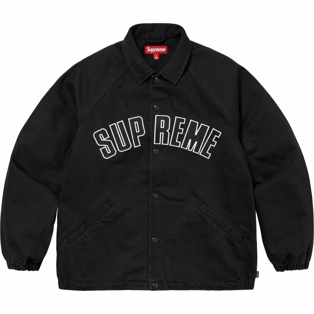 Supreme Black Denim Trucker Jacket