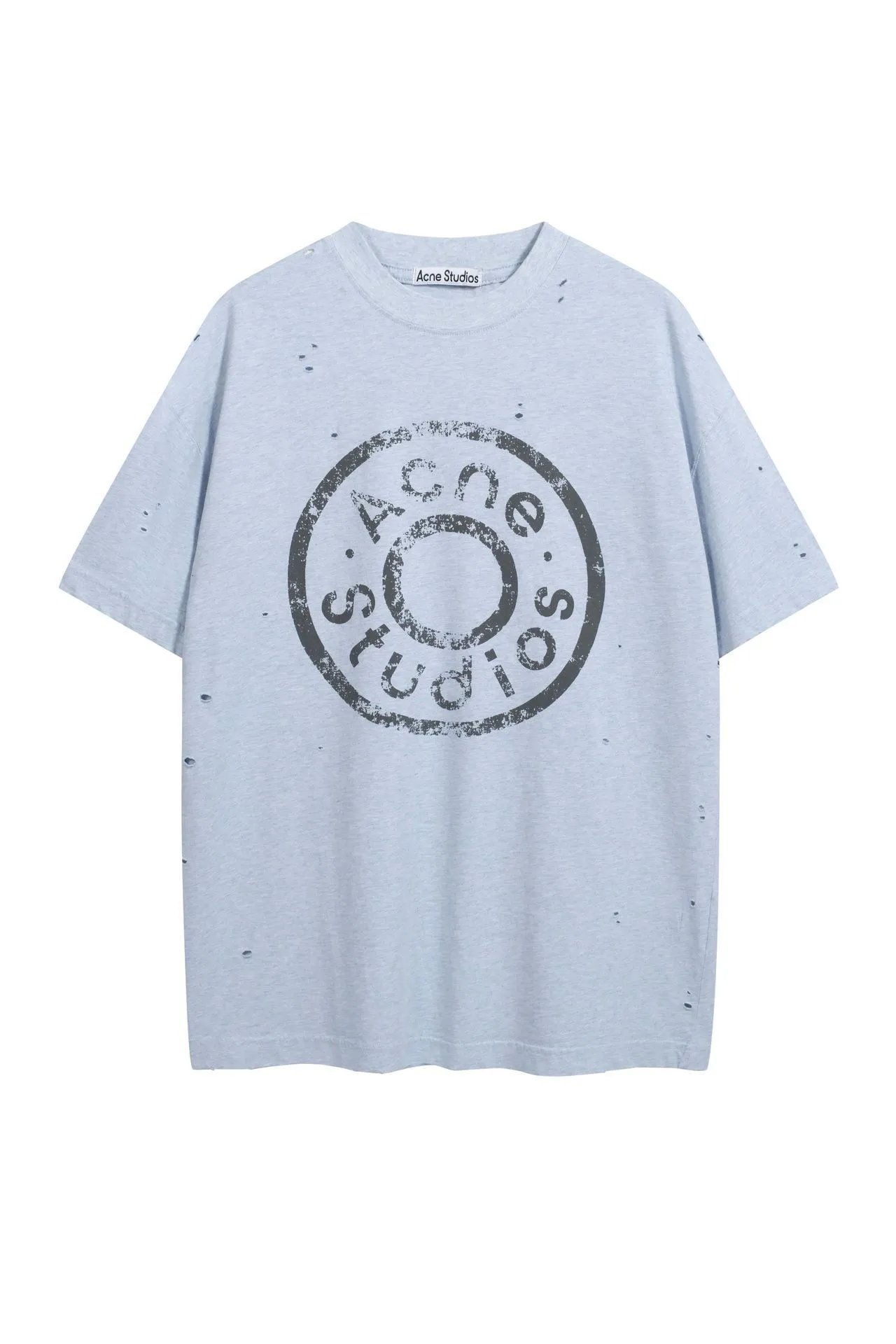 Acne Studios Logo White Oversized T-Shirt
