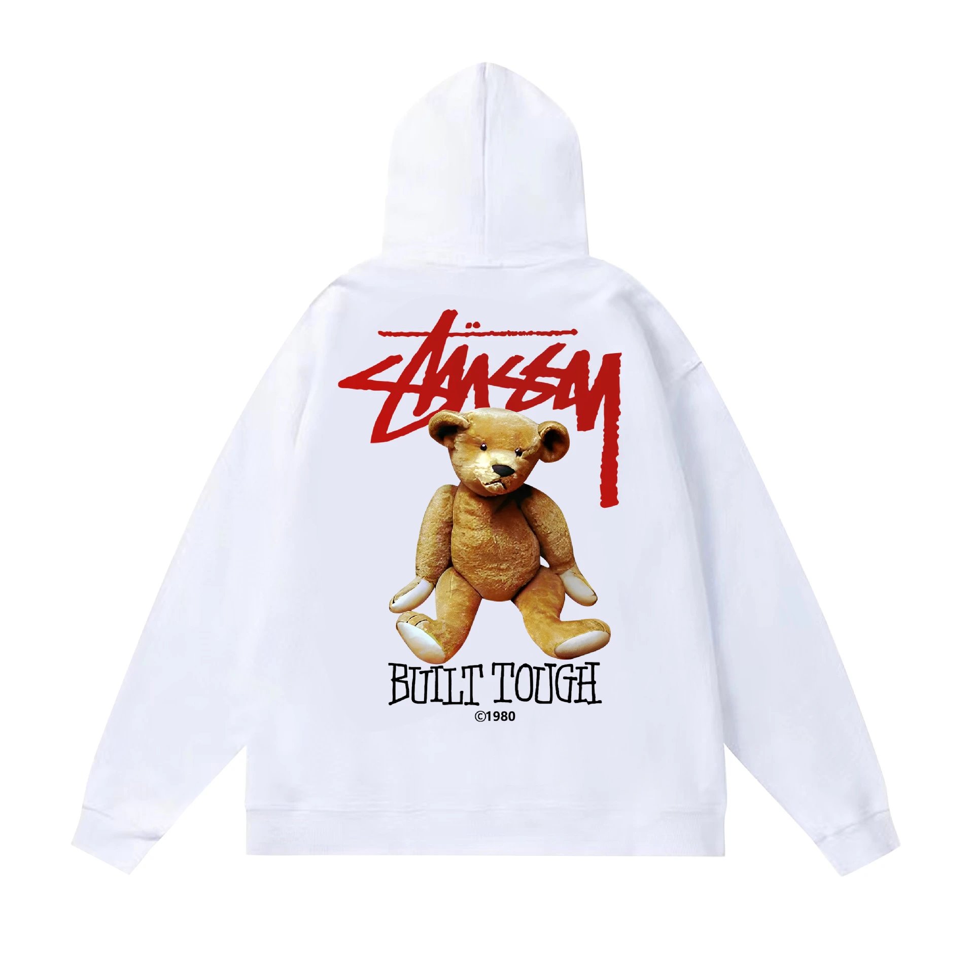 Stussy Dice Graphic Black Oversized Hoodie