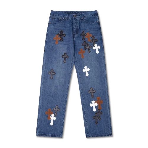Chrome Hearts Cross Patchwork Cargo Pants Black - 8