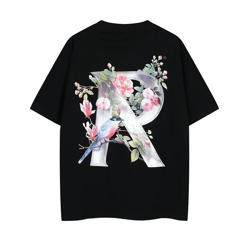 Represent Storms In Heaven White Graphic Oversized T-Shirt