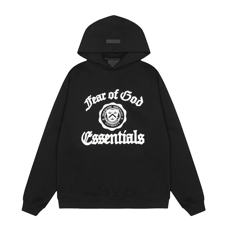 Loose-Fitting Casual Hooded Sweatshirt photo 2