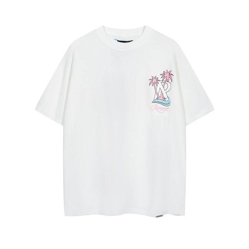 Represent Storms In Heaven White Graphic Oversized T-Shirt