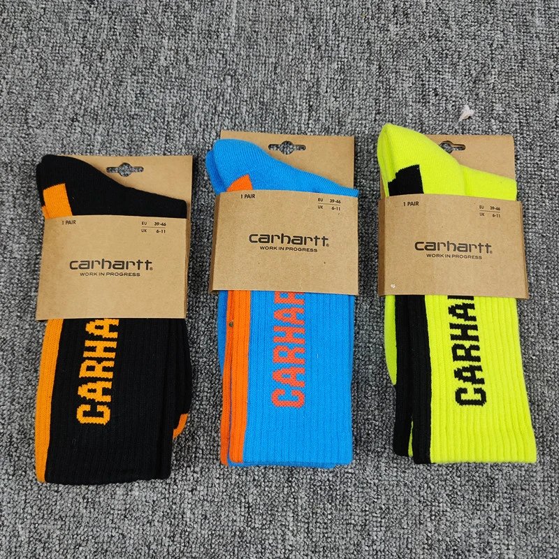 Carhartt WIP Logo Crew Socks Multi Color Casual