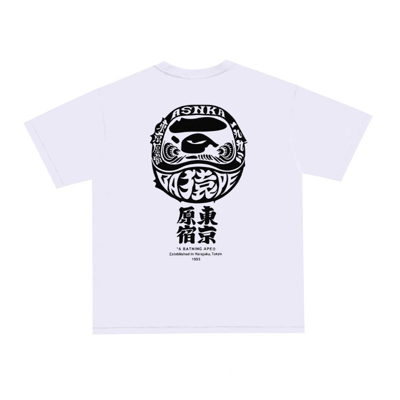 BAPE Pure Cotton Loose Couple T-Shirt