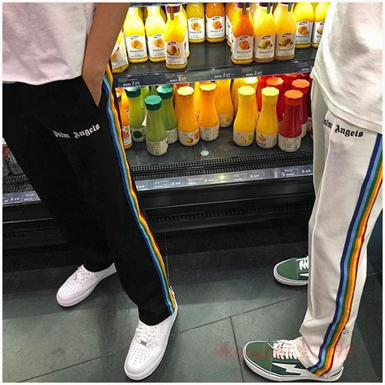 Palm Angels Track Shorts Multicolor Sporty
