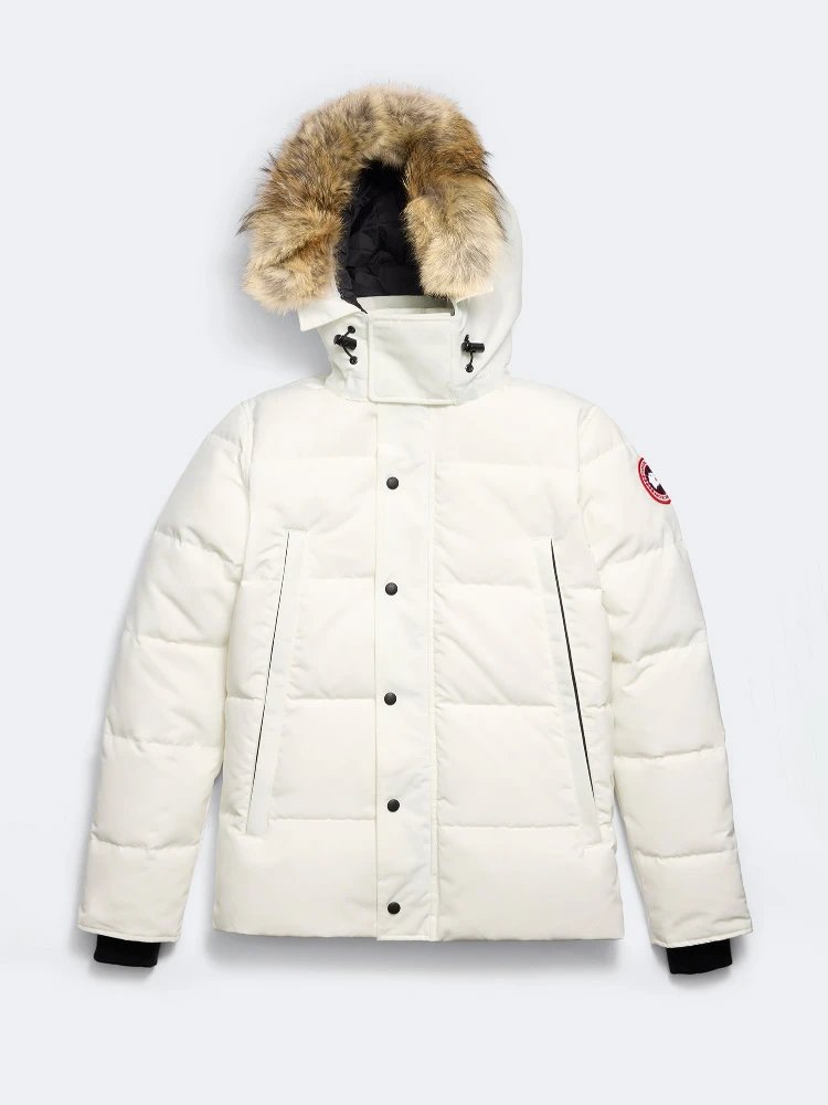 Canada Goose Expedition White Puffer Jacket