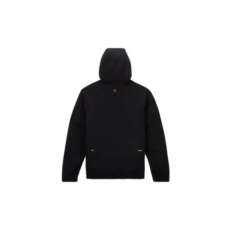 Nike Tech Fleece Black Hooded Zip-Up Jacket