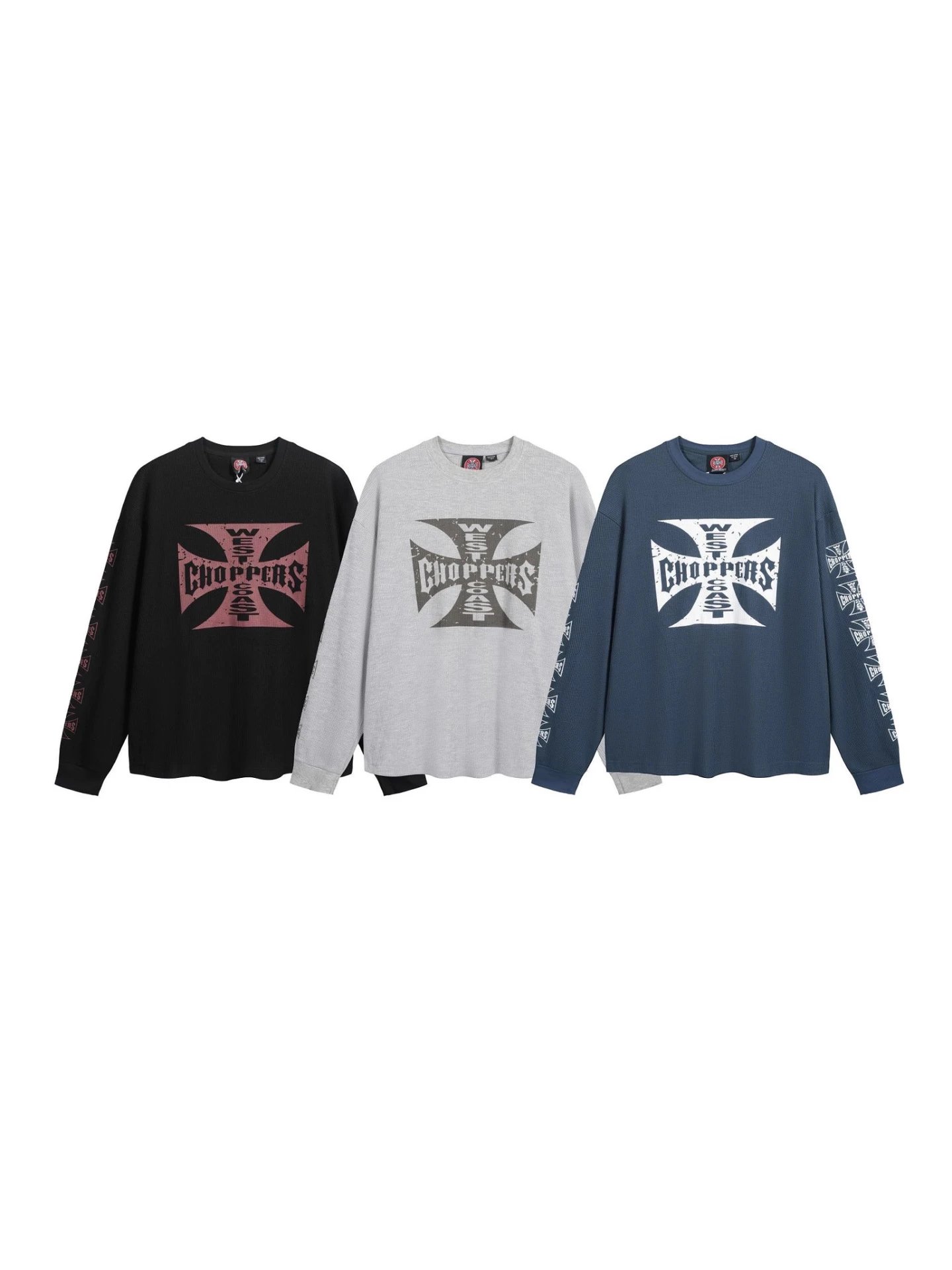 Waffle Sanskrit Long-Sleeve T-Shirt