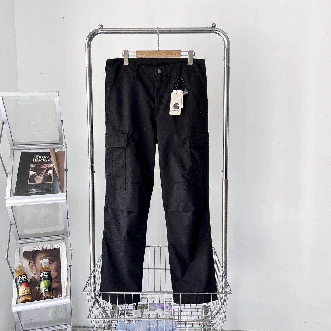 Carhartt WIP Cargo Pant Khaki Black Utility Trousers