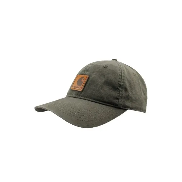 Carhartt WIP Logo Patch Baseball Cap Black - 7