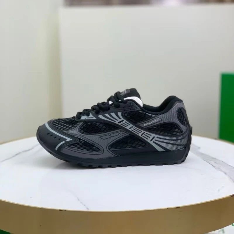 Mesh Sneakers Silver Green Black Burgundy Retro Running Shoes