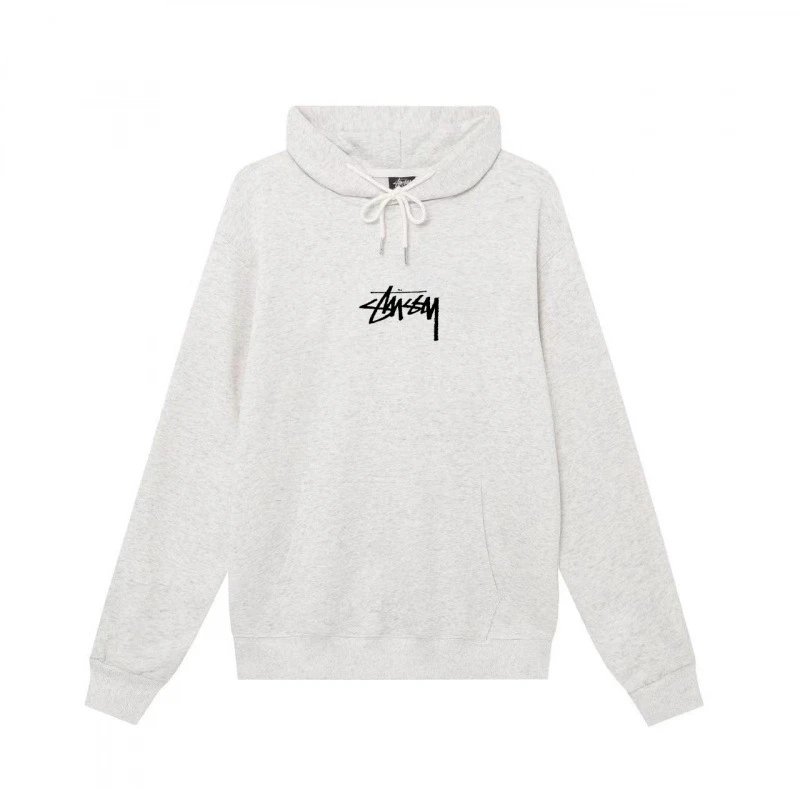 Stussy Nike Los Angeles Gray Hooded Sweatshirt