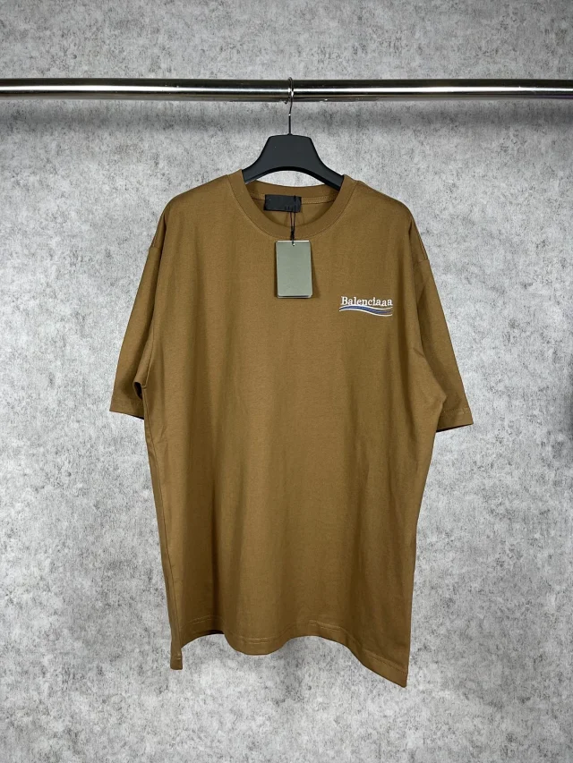 Balenciaga Logo Black Oversized T-Shirt