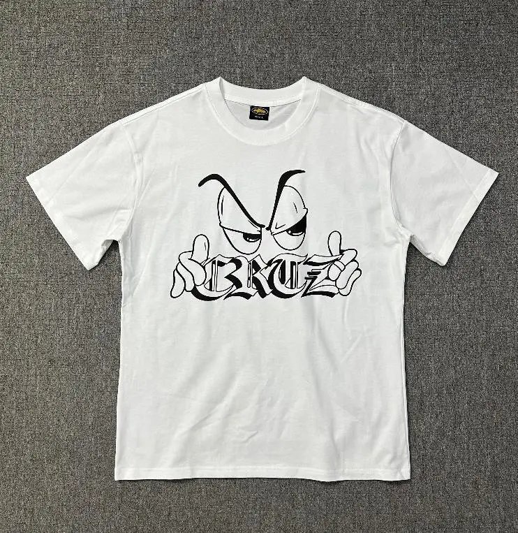 Cortez Graphic Print Black Streetwear T-Shirt