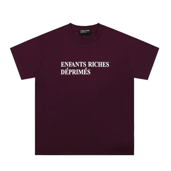 Enfants Riches Déprimés Logo Print Light Blue T-Shirt - 7