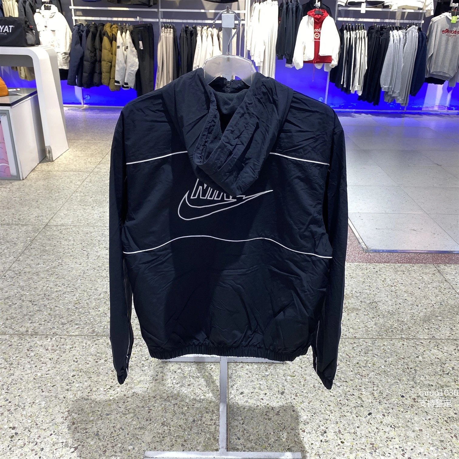 Nike Hooded Jacket Men's Retro Sports Stitching Top photo 6