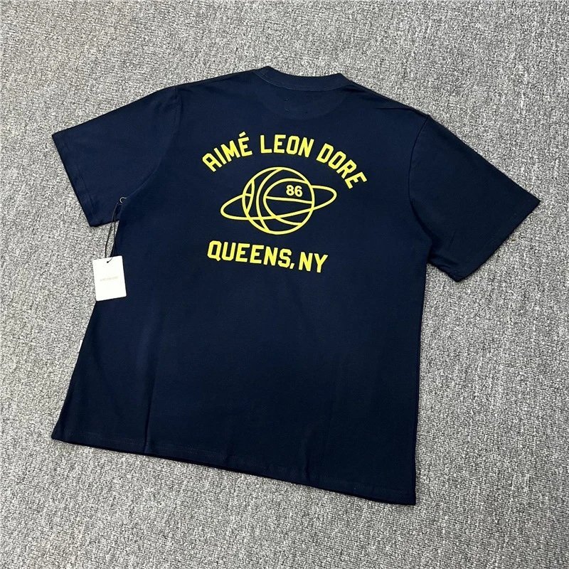 Leon Dore Green Script Logo Graphic T-Shirt