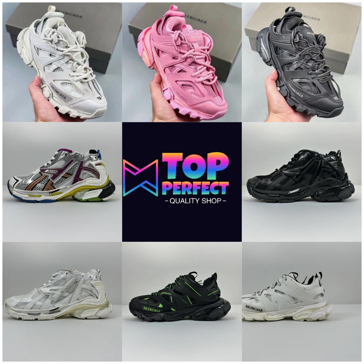 SJTC-TOP Quality2025 Casual Sports Shoes Retro No Light Shoes for Men and Women Couple Dad Shoes Ph1+86 183 5930 5797