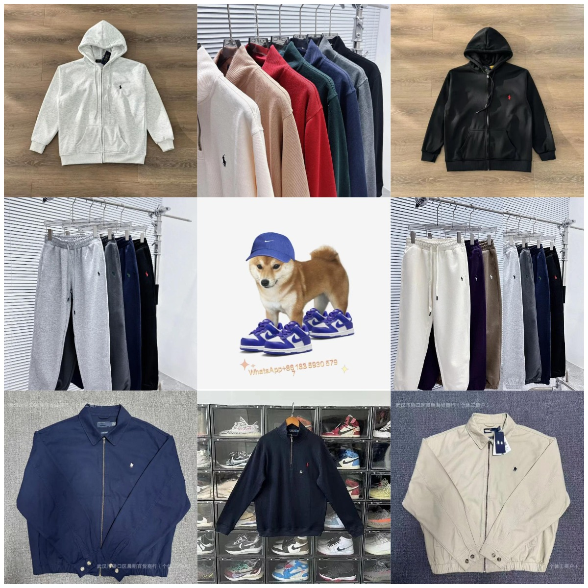 Ralph Lauren Half Zip Hoodie/S