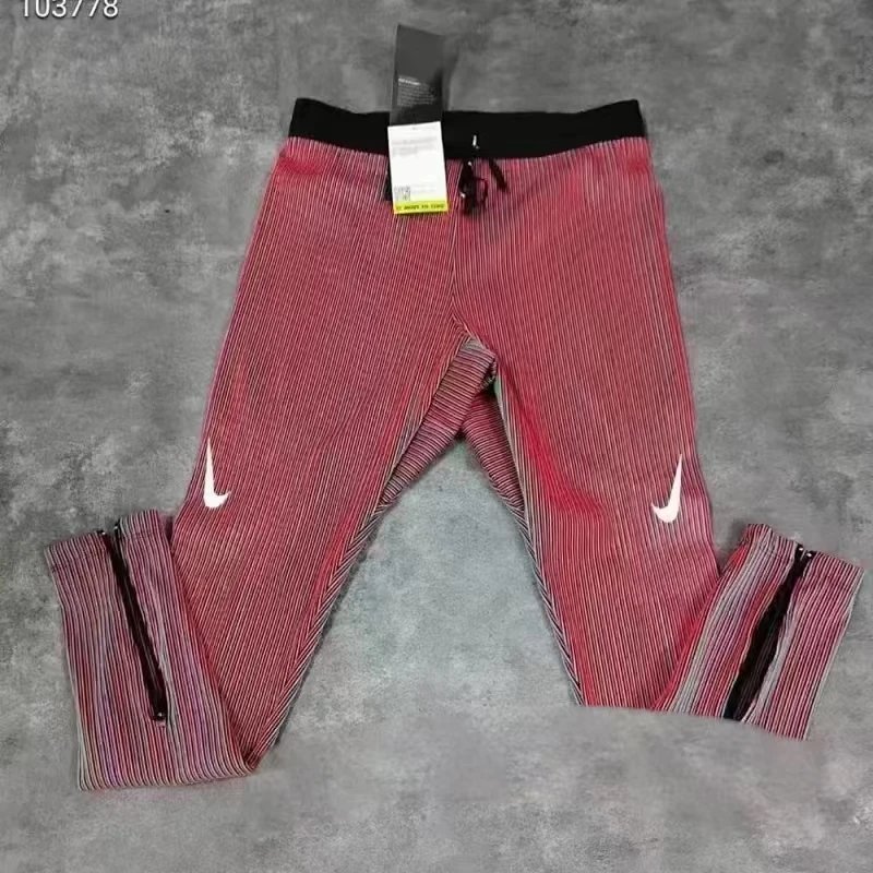 Nike Jackets Trail hooded lightweight full-zip jacket — Red ribbed leggings