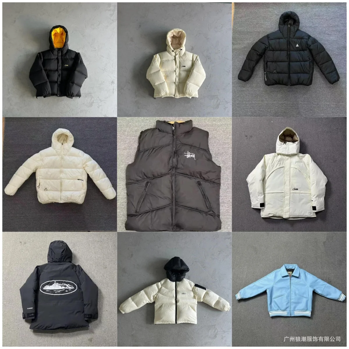 Ralph Lauren Stone Island Corteiz down jacket 