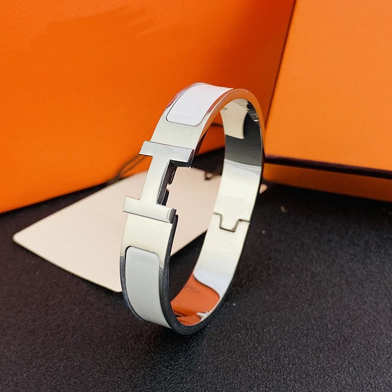 Hermès H Silver Brac