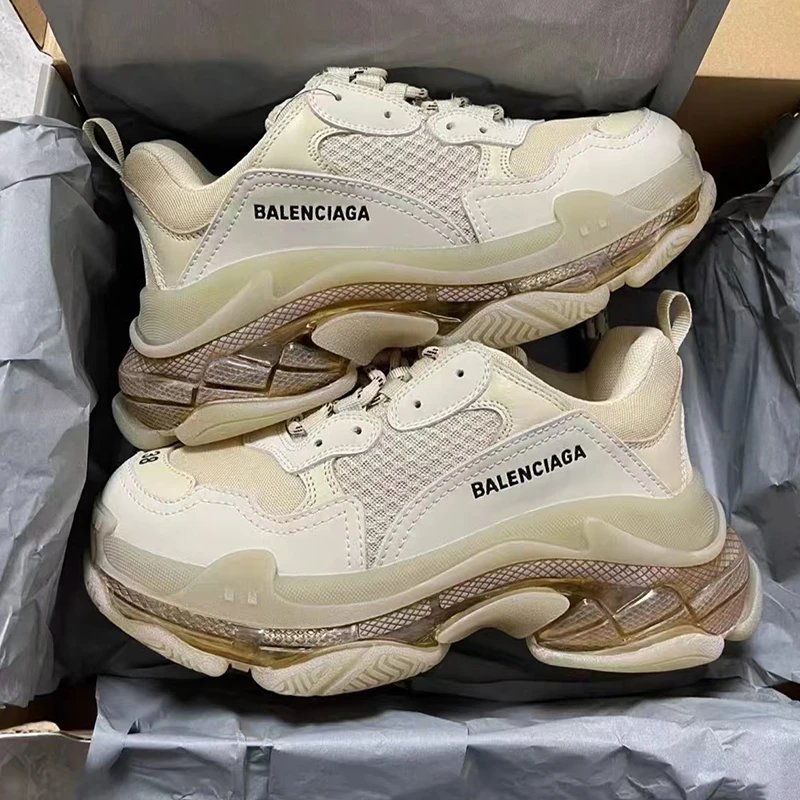 Balenciaga platform casual shoes