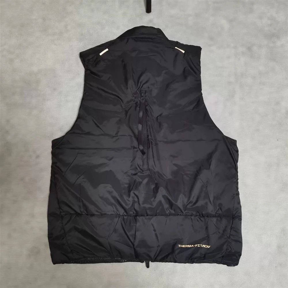 NK Puffer Vest Black Quilted Lightweight