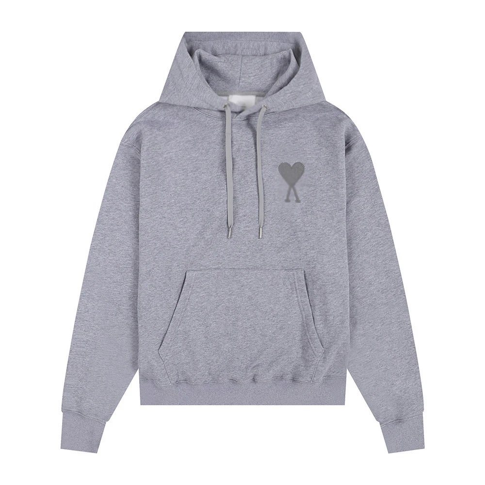 Ami Paris Grey Hoodi