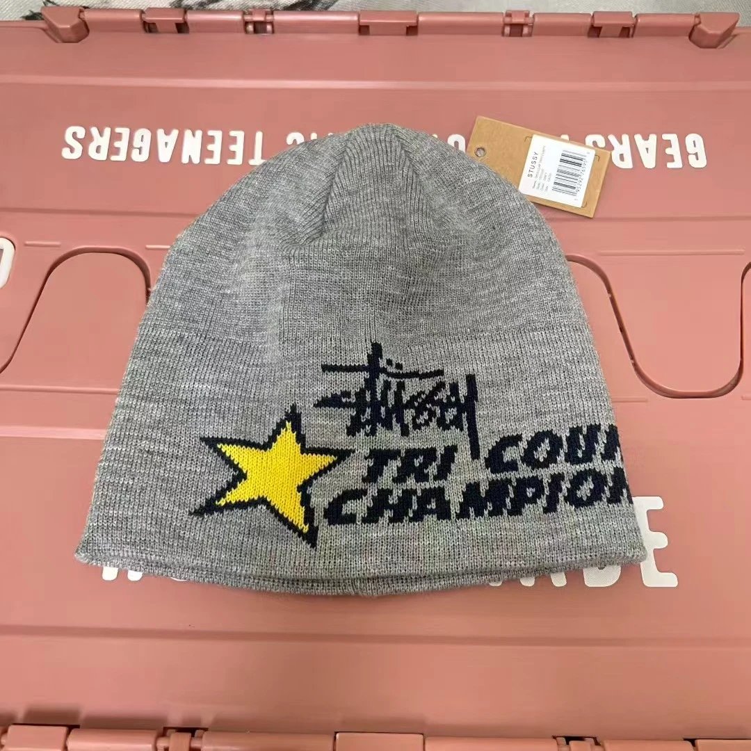 Stüssy Tri Court Champion Gray Hat