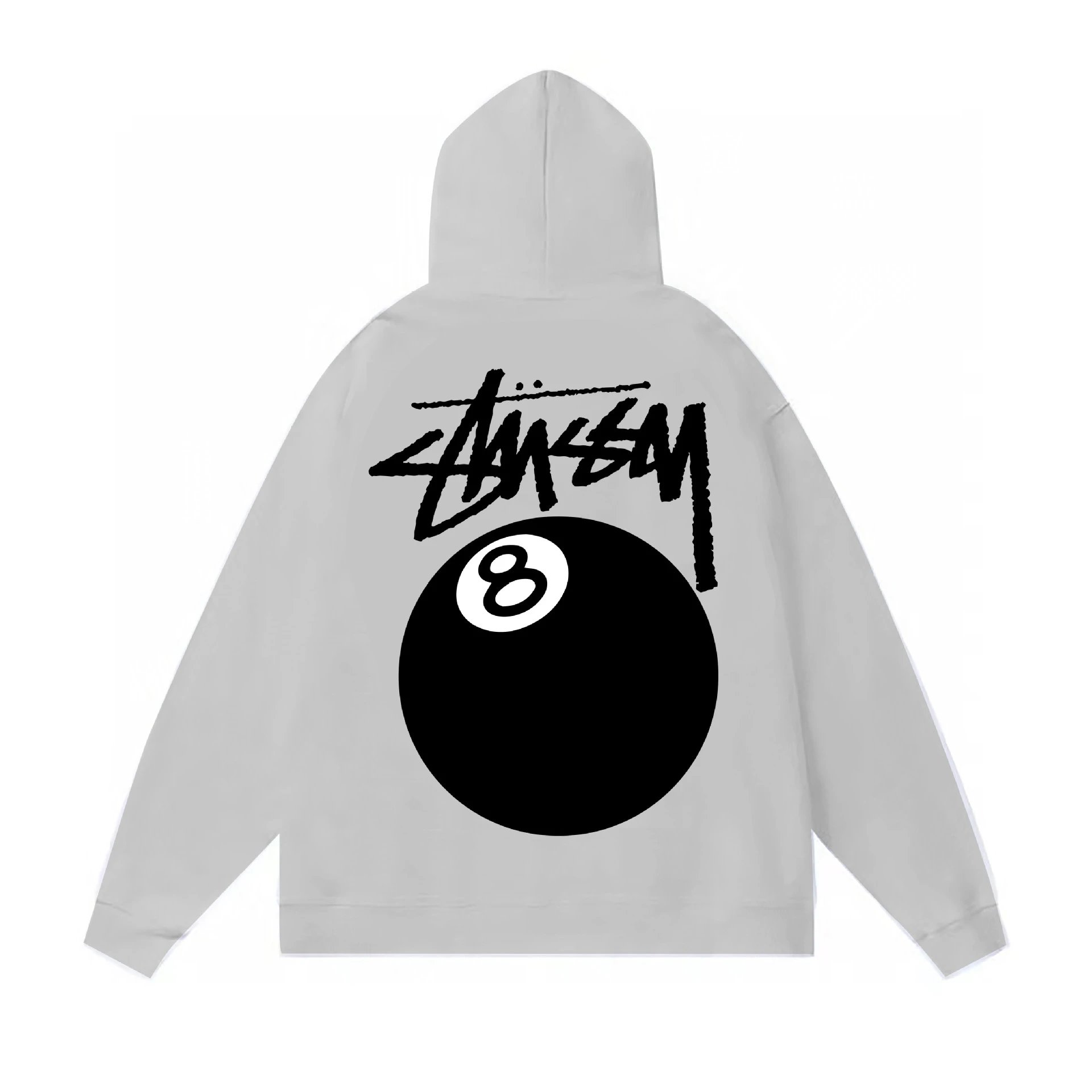 Stussy 8 Ball Grey H