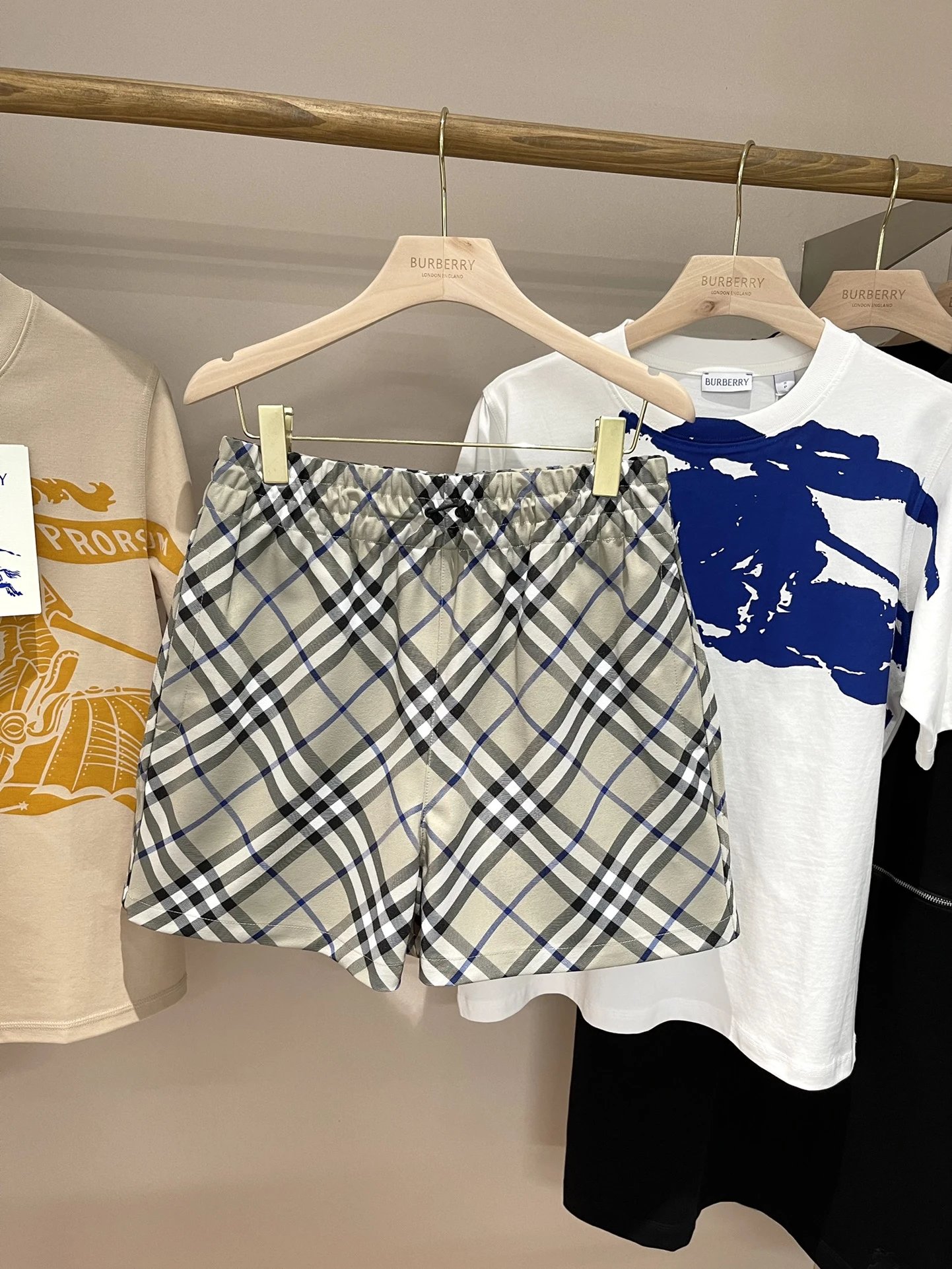 Burberry Beige/Blue 