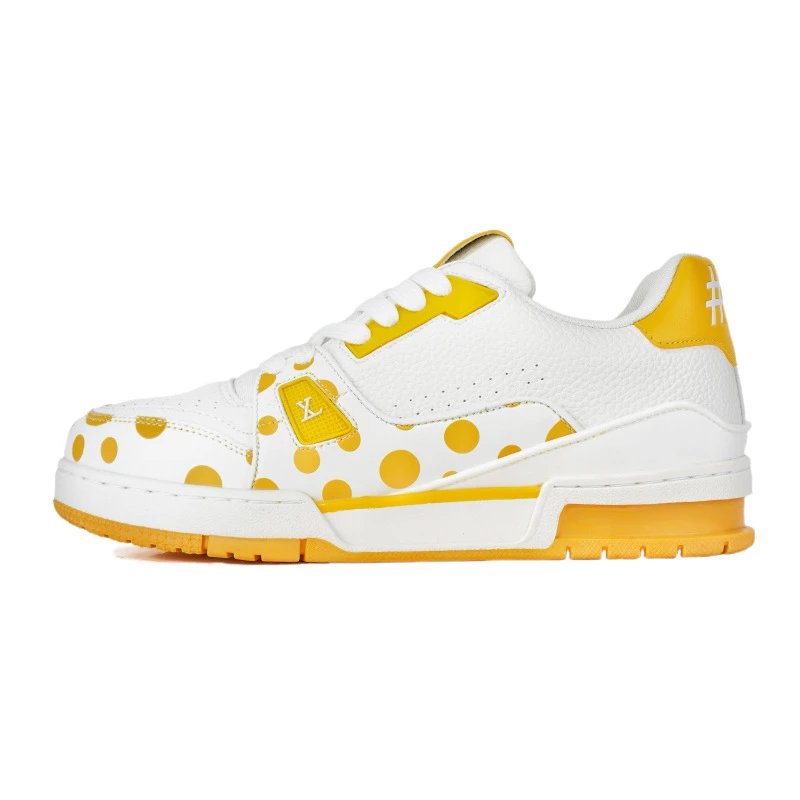 XL White Yellow Snea