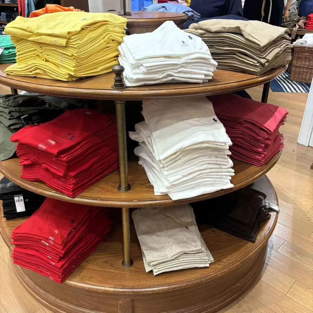 Polo Ralph Lauren Classic Fit Cream Crewneck T-Shirt